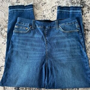 Lysse New York Fit Blue Denim Jeans Large Slimming Holding Power Jeans Stretch